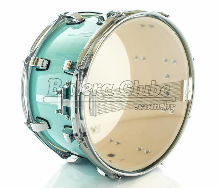 Caixa Odery inRock Surf Green 13x7 com Casco em Basswood e Acabamento de Categoria Superior - Odery Drums Imagem de Caixa Odery inRock Surf Green 13x7 com Casco em Basswood e Acabamento de Categoria Superior