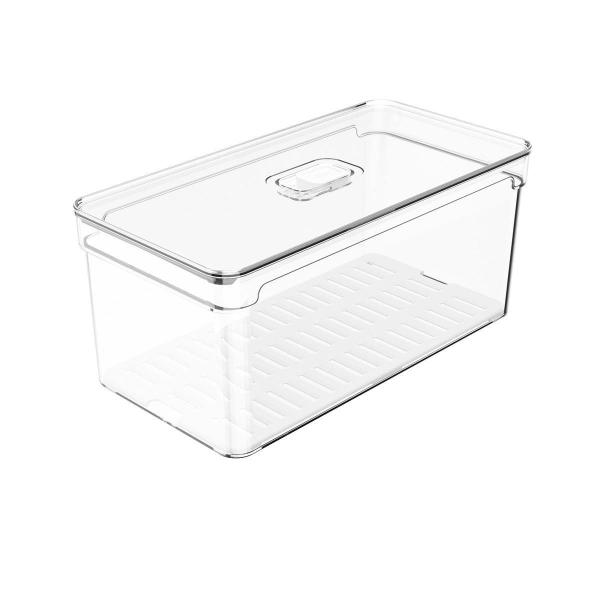 Imagem de Caixa Organizadora Clear Fresh 5 L Transparente Cozinha