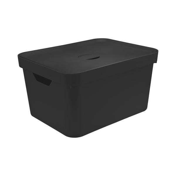 Imagem de Caixa Organizadora Cube Preto 32L - Ou