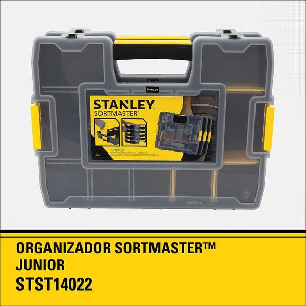 Imagem de Caixa Organizadora Junior Storm Aester Sortmaster STST14022 Stanley 