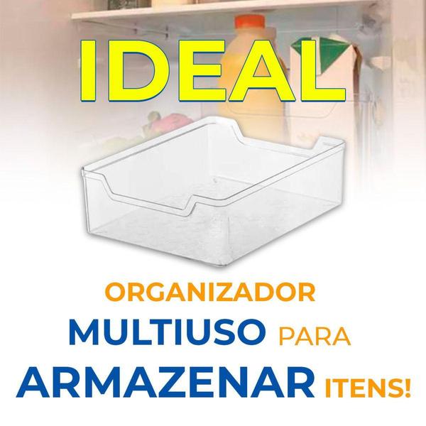 Imagem de Caixa Organizadora Multiuso e Transparente Para Gavetas - UZ