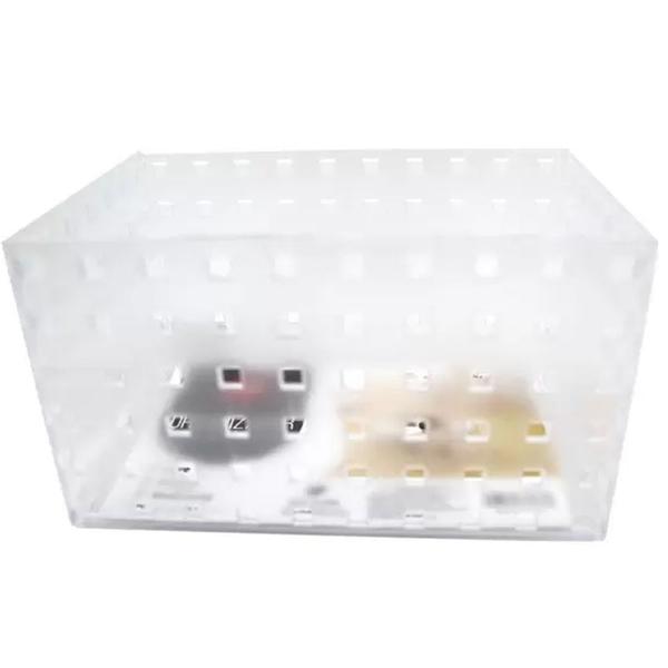 Caixa Organizadora Plastico 20,5x13,5x12cm - Clink Imagem de Caixa Organizadora Plastico 20,5x13,5x12cm