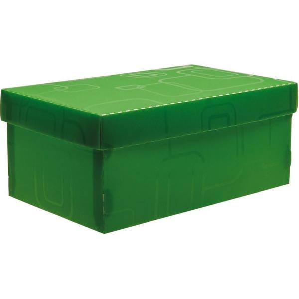 Caixa Organizadora TOP Line Sapato 28X17X20CM.VD - Dello Imagem de Caixa Organizadora TOP Line Sapato 28X17X20CM.VD