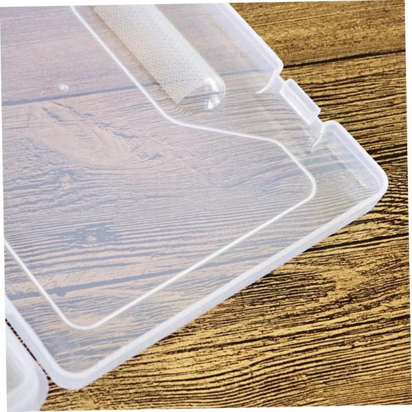 Caixa Organizadora Transparente 23x16x6cm - 8 Divisórias - Lns Imagem de Caixa Organizadora Transparente 23x16x6cm - 8 Divisórias