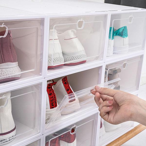 Imagem de Caixa Organizadoras Para Tênis Sapatos Kit 10