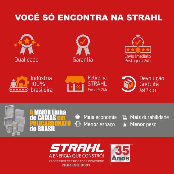 Imagem de Caixa Padrão Sabesp para 01 ou 02 Hidrômetros Strahl