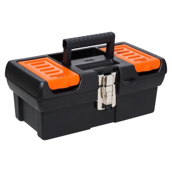 Caixa para Ferramentas 12,5" Trava Metálica - BDST13-013 - BLACK & DECKER Imagem de Caixa para Ferramentas 12,5" Trava Metálica - BDST13-013 - BLACK & DECKER
