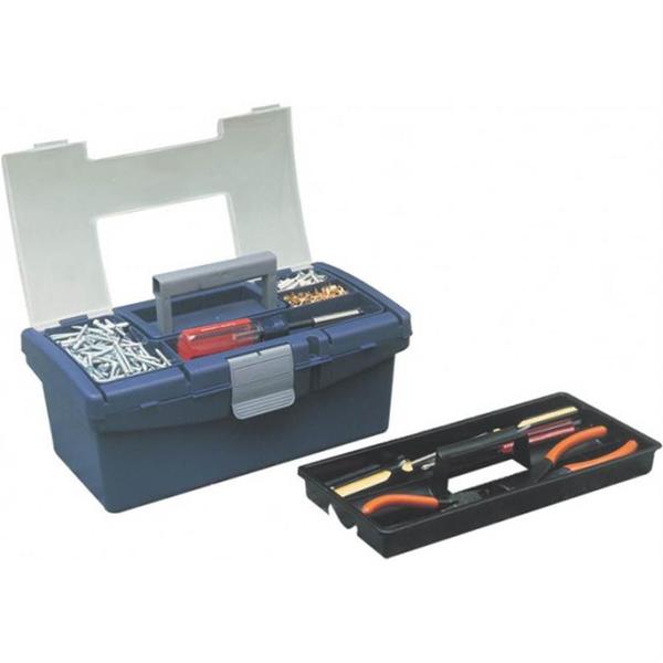 Caixa para Ferramentas com Organizador 12,5" - CF-25 - SÃO BERNARDO Imagem de Caixa para Ferramentas com Organizador 12,5" - CF-25 - SÃO BERNARDO