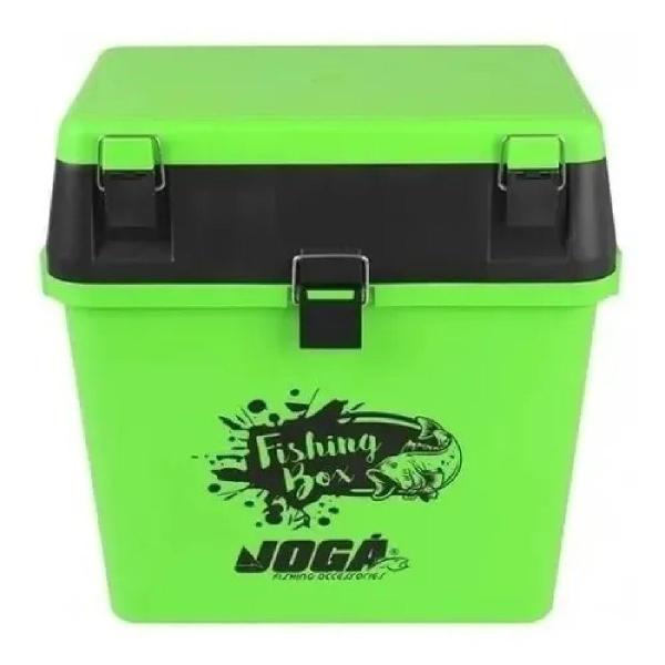 Imagem de Caixa Pesca Mochila Banqueta Fishing Box Jogá Verde