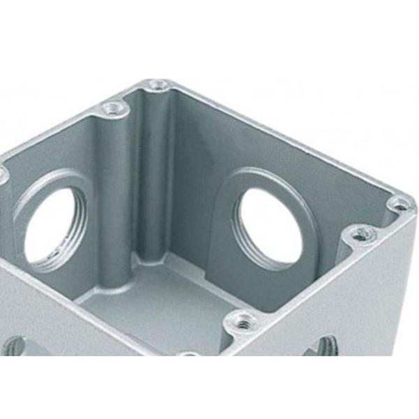 Imagem de Caixa Piso Aluminio Fundido 4X4 Alta X 3/4'' Cps44Ax34