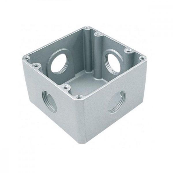 Imagem de Caixa Piso Aluminio Fundido 4X4 Alta X  3/4"  Cps44Ax34