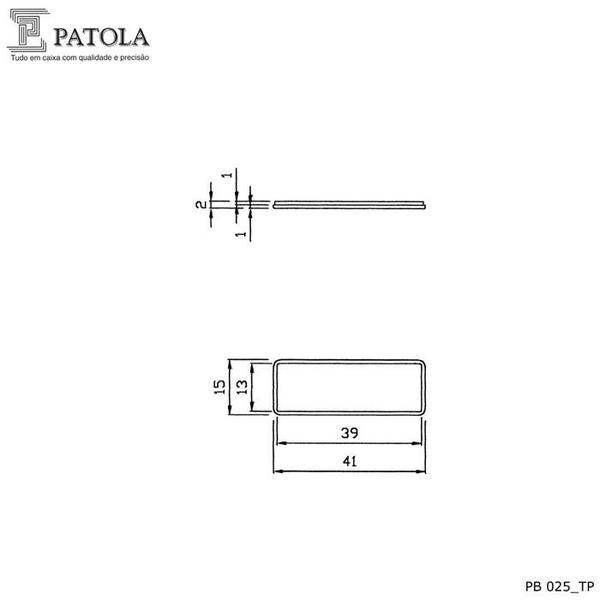 Imagem de Caixa Plástica PB-025 - Patola - Caixa 57B