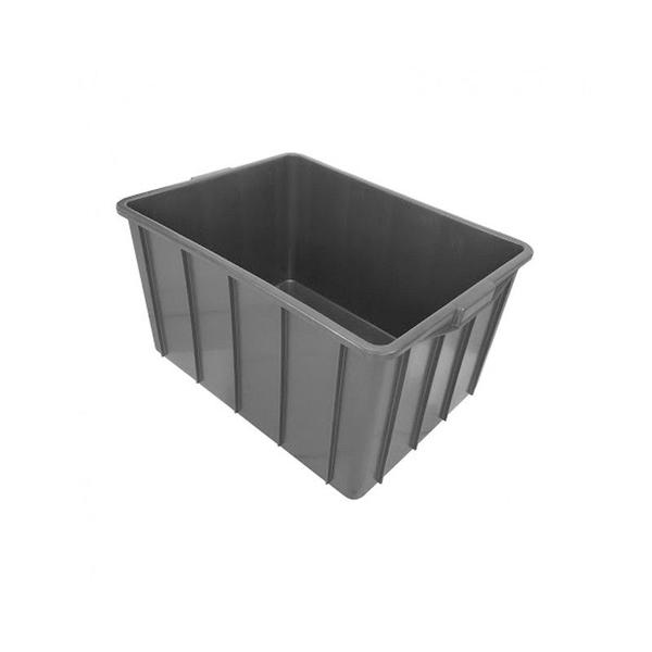 Caixa Plástica Preto 180 Litros - Jsn Imagem de Caixa Plástica Preto 180 Litros - Jsn