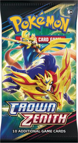 Imagem de Caixa Pokémon TCG Crown Zenith Regidrago V com cartão promocional