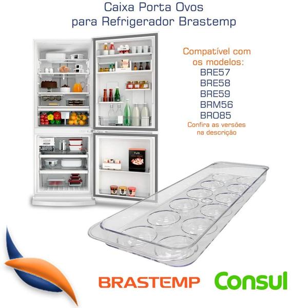 Imagem de Caixa Porta Ovos Refrigerador BRE57 BRM56 Brastemp W11594006