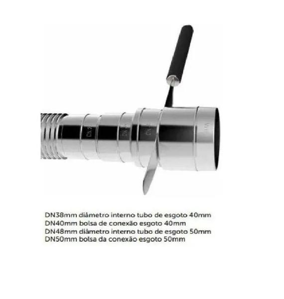 Imagem de Caixa Sifonada Astra 10x10 Cr - Valvula Cr - Sifão Sifonado