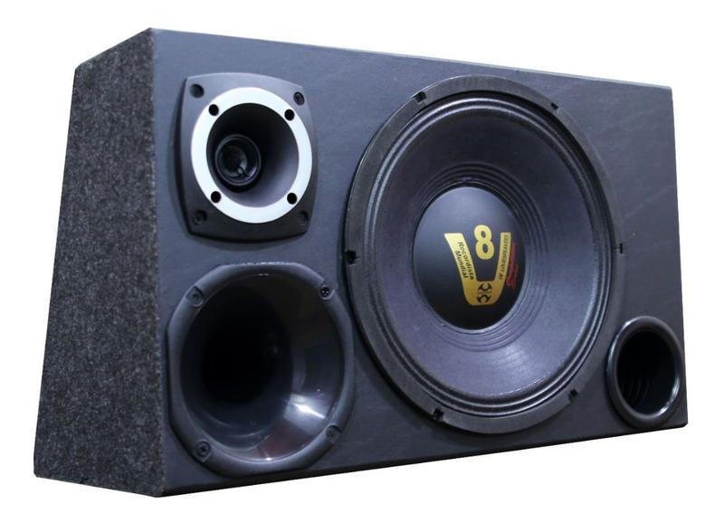 Imagem de Caixa Som Carro Automotivo Trio Completa Woofer 12 Compet