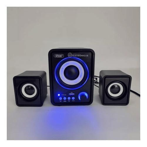 Imagem de Caixa Som Knup KP-6017BH 18W 2.1 Bluetooth - Preto