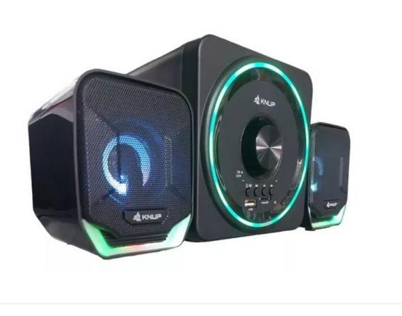 Imagem de Caixa Som System Bluetooth Home Theater Potente Amplificada