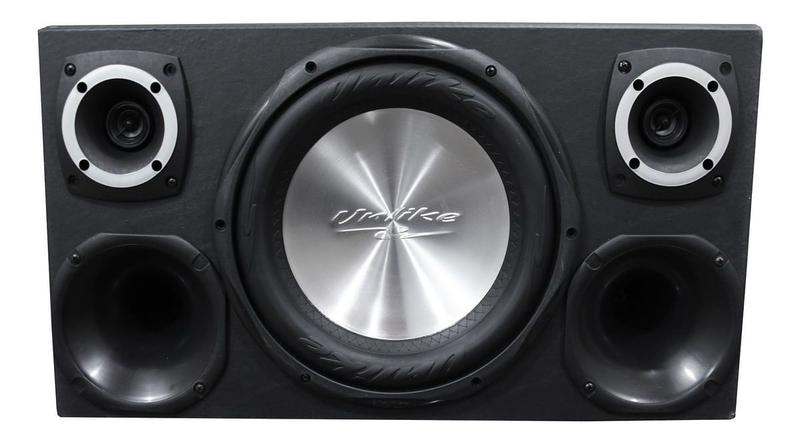 Imagem de Caixa Som Trio 12 Subwoofer Unlike + Módulo Taramps Tl1500