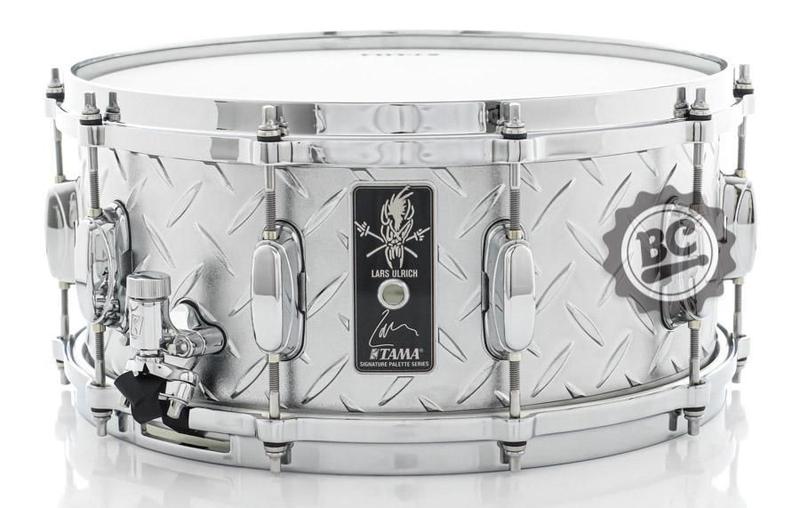 Imagem de Caixa Tama Signature Lars Ulrich (Metallica) 14x6,5 Plate Steel 3mm com 7kg Die-Cast Made in Japan