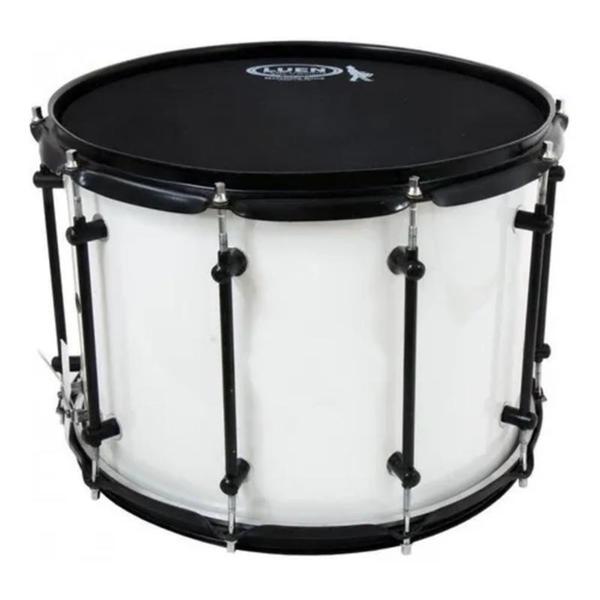 Imagem de Caixa tenor luen 14x12  colete form cast dpla ferr preto pele drum corps