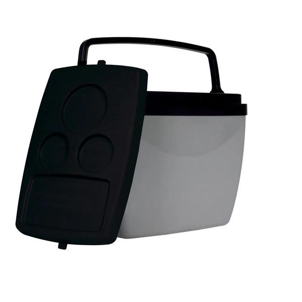 Caixa Térmica 18L Cinza C/Preto 25108251 MOR Imagem de Caixa Térmica 18L Cinza C/Preto 25108251 MOR