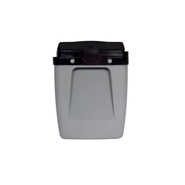 Caixa Térmica 18L Cinza C/Preto 25108251 MOR Imagem de Caixa Térmica 18L Cinza C/Preto 25108251 MOR