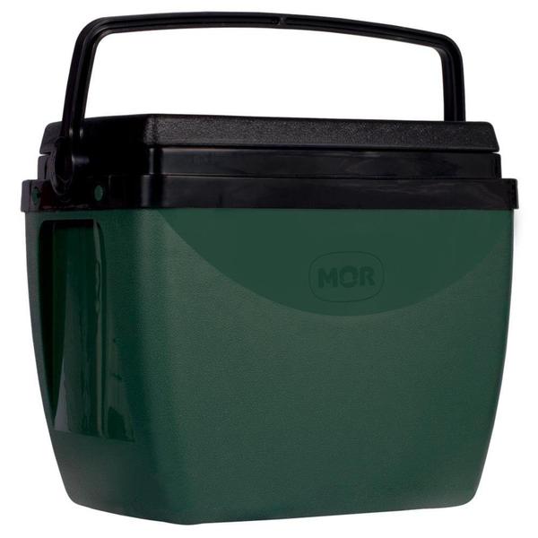 Imagem de Caixa Térmica 18L Verde com Preto - MOR