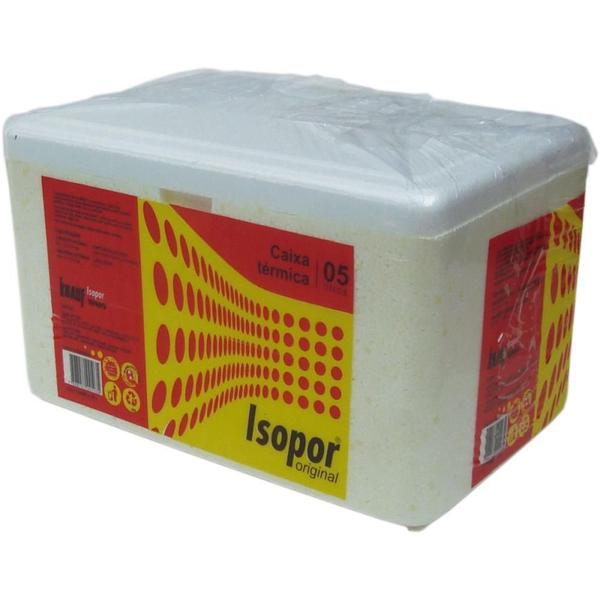 Imagem de Caixa Termica 5L Isopor Sem Alca 286X185X176Mm