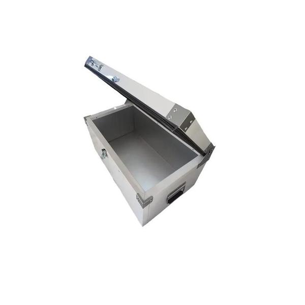 Caixa Térmica 70 Litros Aço Galvanizado Cabe 35 Garrafas Branco - Bonsucesso Imagem de Caixa Térmica 70 Litros Aço Galvanizado Cabe 35 Garrafas Branco