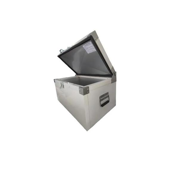 Caixa Térmica 70 Litros Aço Galvanizado Cabe 35 Garrafas Branco - Bonsucesso Imagem de Caixa Térmica 70 Litros Aço Galvanizado Cabe 35 Garrafas Branco