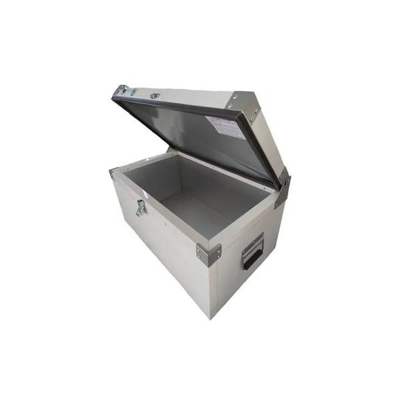 Caixa Térmica 70 Litros Aço Galvanizado Cabe 35 Garrafas Branco - Bonsucesso Imagem de Caixa Térmica 70 Litros Aço Galvanizado Cabe 35 Garrafas Branco
