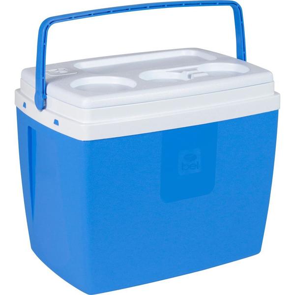 Imagem de Caixa Termica Azul Cooler 19 L Bel para Praia e Camping