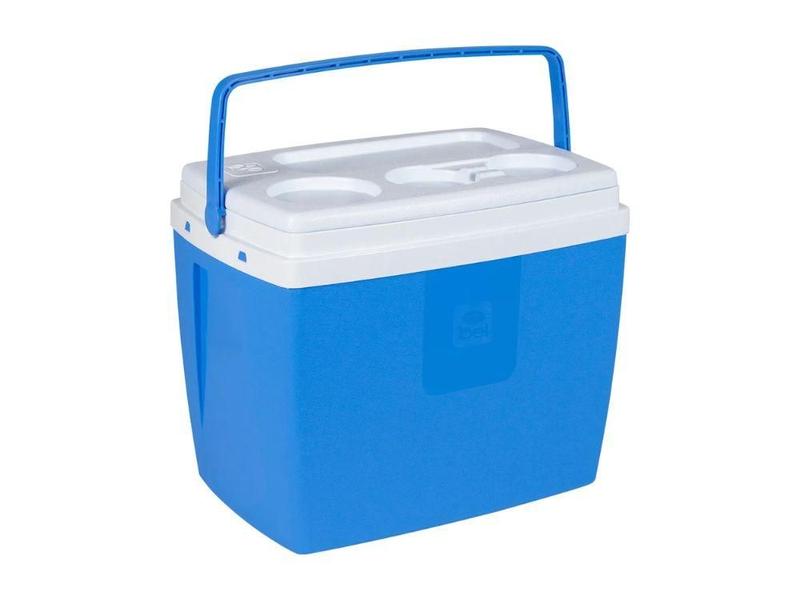 Imagem de Caixa Térmica Azul Cooler 19l 24 Latas Camping Praia Piscina