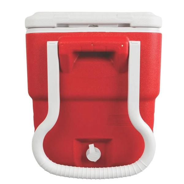 Imagem de Caixa Térmica c/ Rodas 40QT 38L Vermelho Coleman