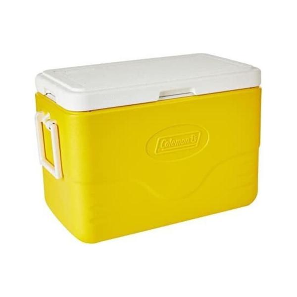 Imagem de Caixa Térmica Coleman 28QT Alça Dupla Articulada 26.5L Amarelo Copa