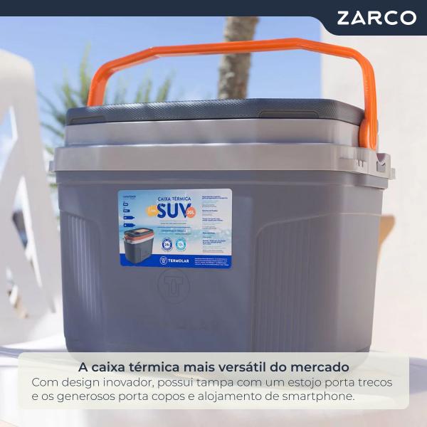 Imagem de Caixa Térmica Cooler 20l Com Alça Média SUV Termolar