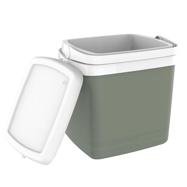 Imagem de Caixa Térmica Cooler 22 L Fig Green Tropical - Soprano