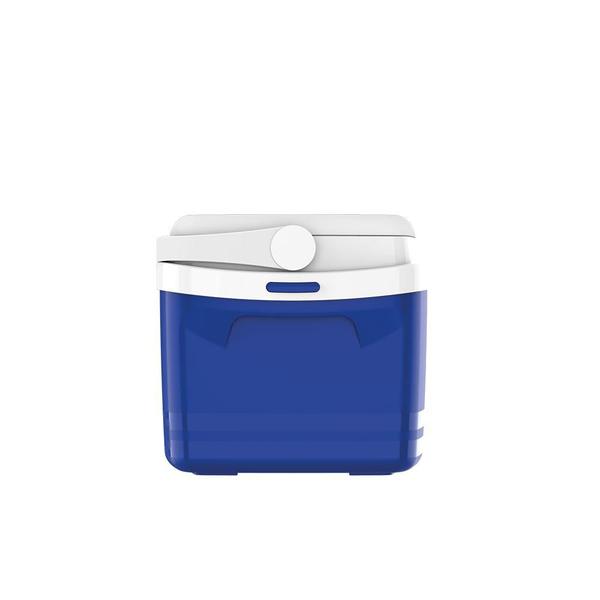 Imagem de Caixa Termica Cooler Bebidas 12L Azul Porta Copos Soprano