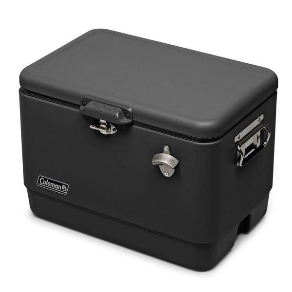 Imagem de Caixa Térmica Cooler Inox 54Qt All Black 51L - Coleman