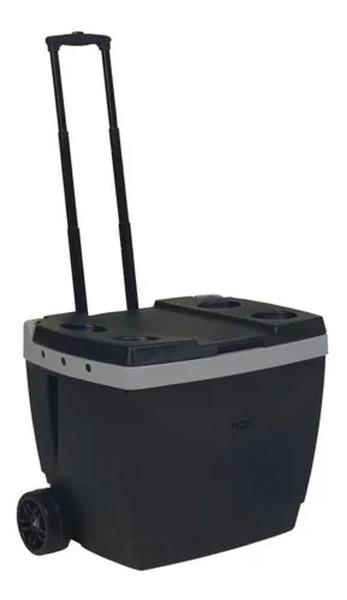 Caixa Térmica Cooler MOR 42 Litros Com Rodas E Puxador Imagem de Caixa Térmica Cooler MOR 42 Litros Com Rodas E Puxador