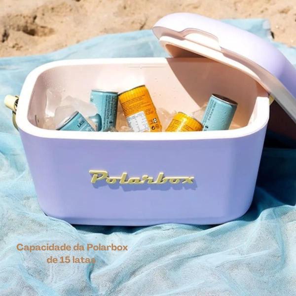 Imagem de Caixa Termica Cooler Polarbox 12Litros Bolsa Envio Lilás