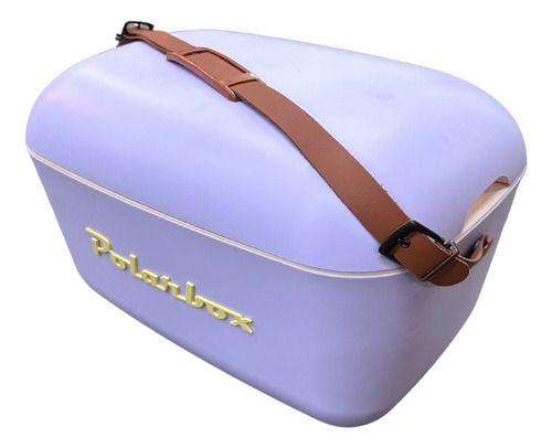 Imagem de Caixa Termica Cooler Retro 20l 45x30x30cm Rosa - Polarbox