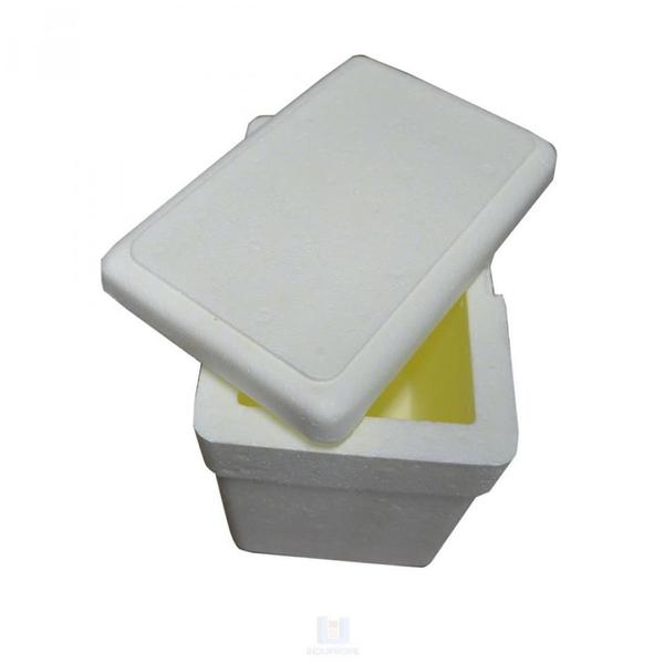 Caixa Térmica De Isopor 35 Litros Sorvete Refrigerante - isoterm Imagem de Caixa Térmica De Isopor 35 Litros Sorvete Refrigerante