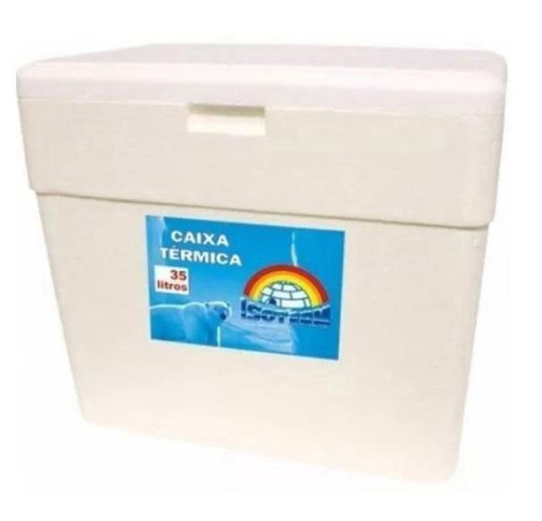 Caixa Térmica Isoterm 35L: Proteção e Conservação Imagem de Caixa Térmica Isoterm 35L: Proteção e Conservação