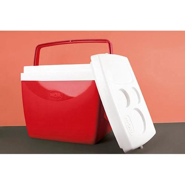 Caixa Térmica MOR Vermelho 26L - Ref.25108172 Imagem de Caixa Térmica MOR Vermelho 26L - Ref.25108172
