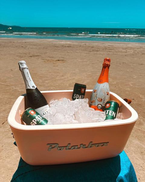 Imagem de Caixa Térmica Polarbox 12L  20L Alça Ajustável Cooler Isolamento Térmico Praia Camping