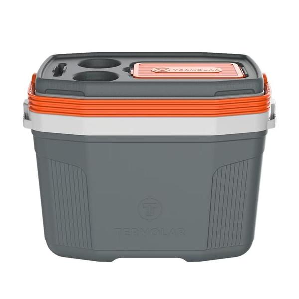 Caixa Térmica SUV Cooler Com Alça Cinza 20L Termolar Caixa Térmica SUV Cooler Com Alça Cinza 20L Termolar