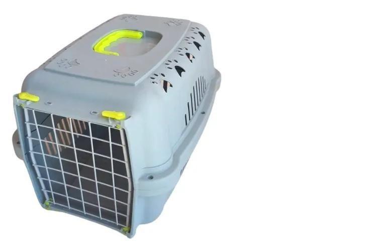 Imagem de Caixa Transporte Falcon Neon Aço Para Cães E Gatos N.3